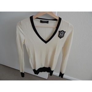 LIKE NEW club Monaco designer merino sweater XS
